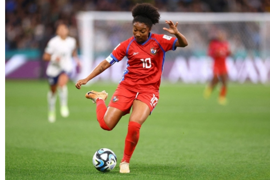 파나마 여자 축구 국가대표 마르타 콕스. [연합]