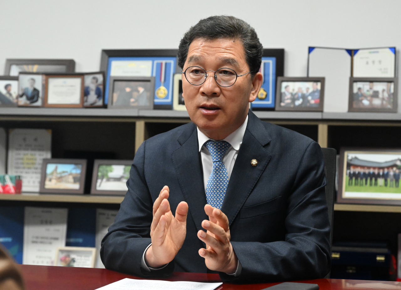 신정훈 더불어민주당 의원. 임세준 기자