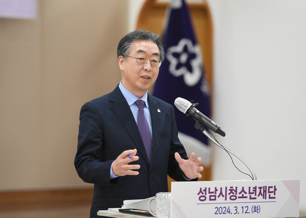 최원기 성남시청소년재단 대표.