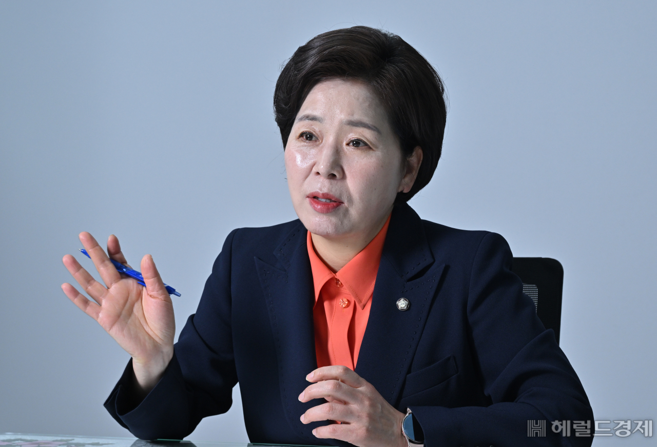 양향자 개혁신당 원내대표가 지난 11일 서울 여의도 국회 의원회관에서 헤럴드경제와 인터뷰를 가지고 있다. 임세준 기자