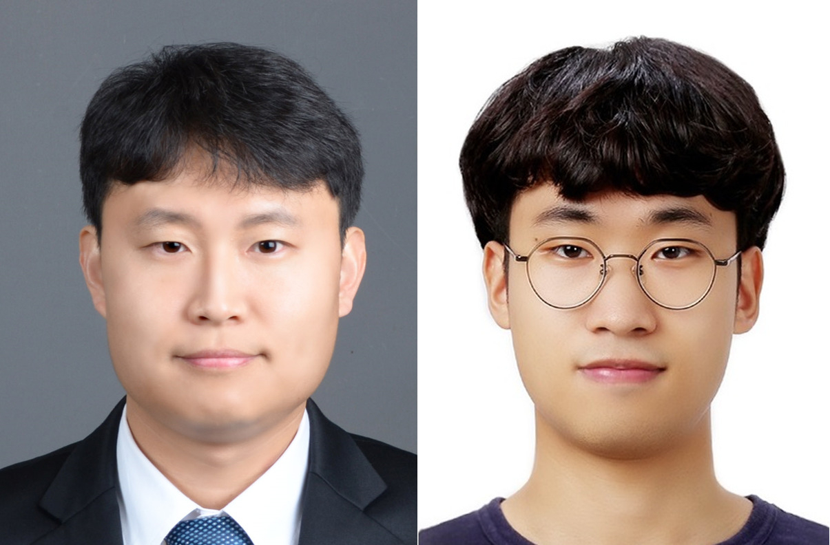 박상현(왼쪽) 교수와 김수필 박사과정.[DGIST 제공]