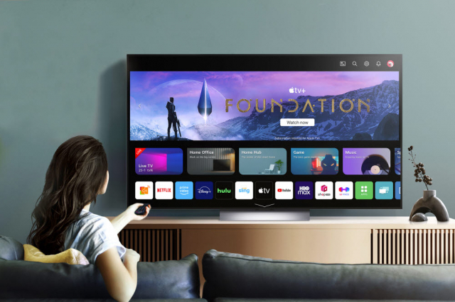 LG전자의 스마트TV 플랫폼 ‘웹OS’. [LG전자 제공]