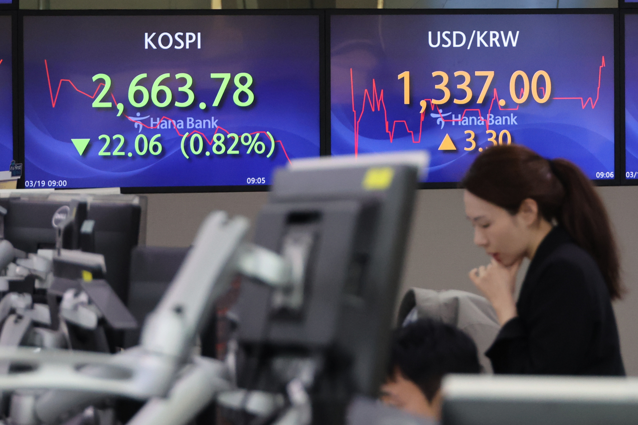 FOMC 앞두고 흔들리는 증시…코스피 장초반 1%대 하락 [투자360]