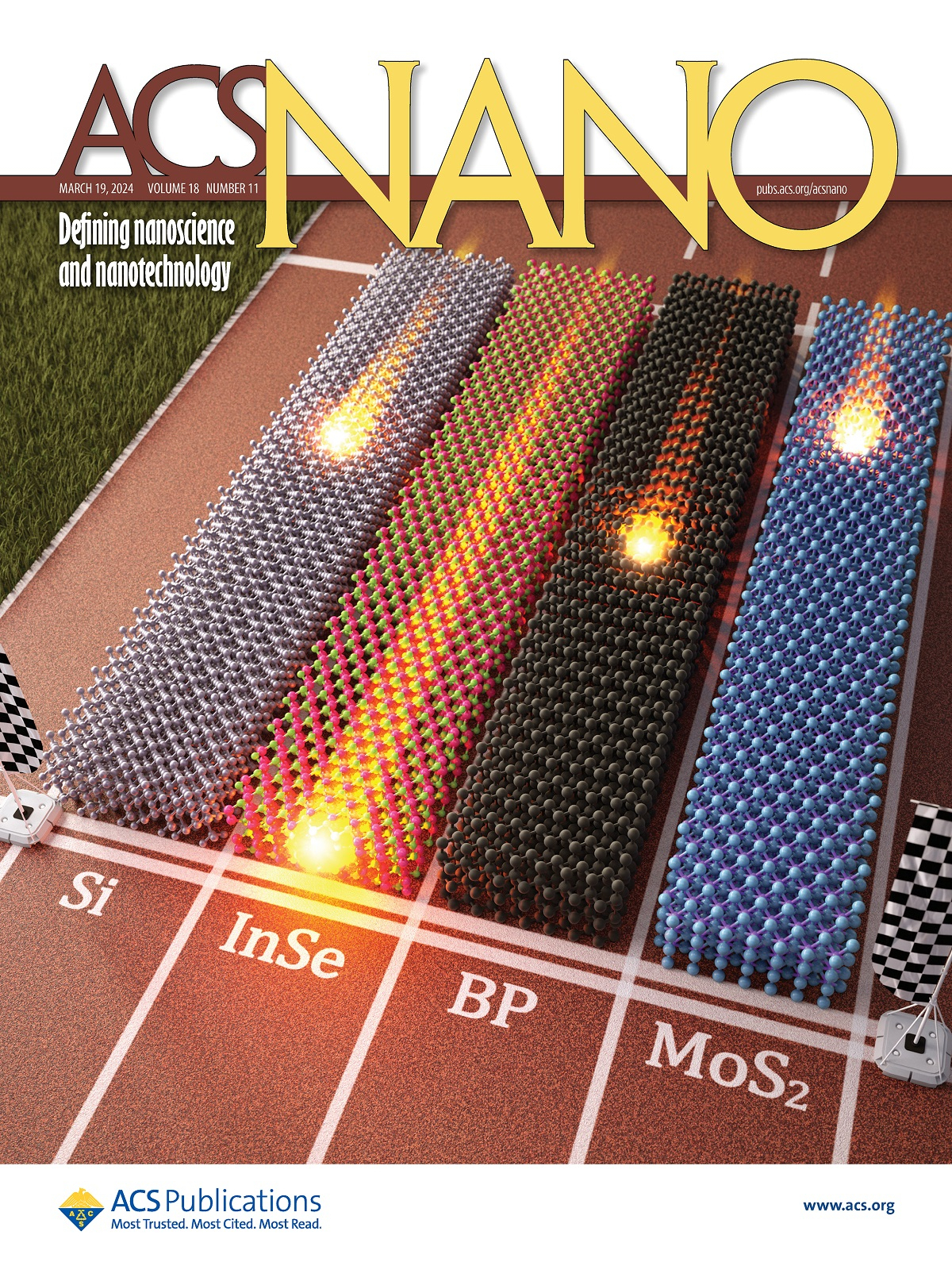 이번 연구결과가 게재된 나노과학 분야 국제학술지 ‘ACS 나노(Nano)’ 3월호 표지.[KAIST 제공]