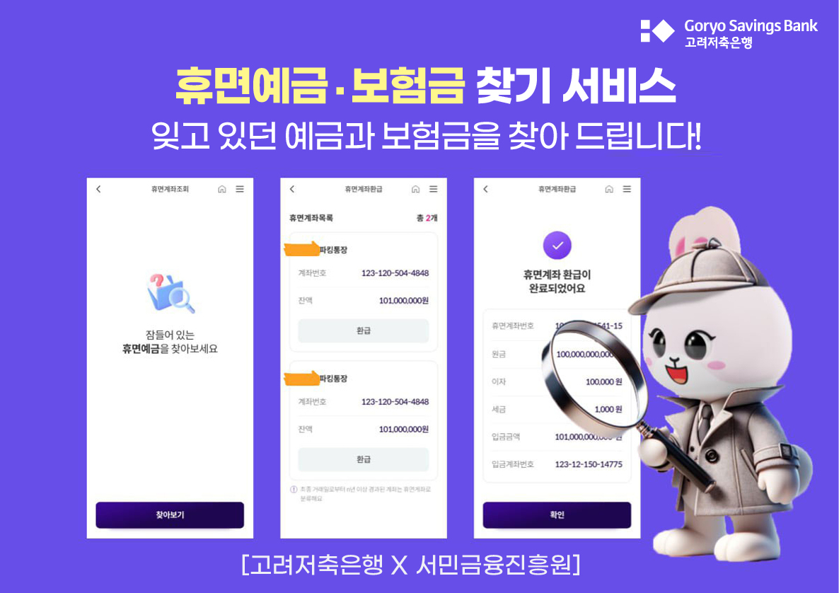 [고려저축은행 제공]