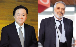 허영인SPC그룹 회장(왼쪽)과 마리오 파스쿠찌 파스쿠찌 CEO