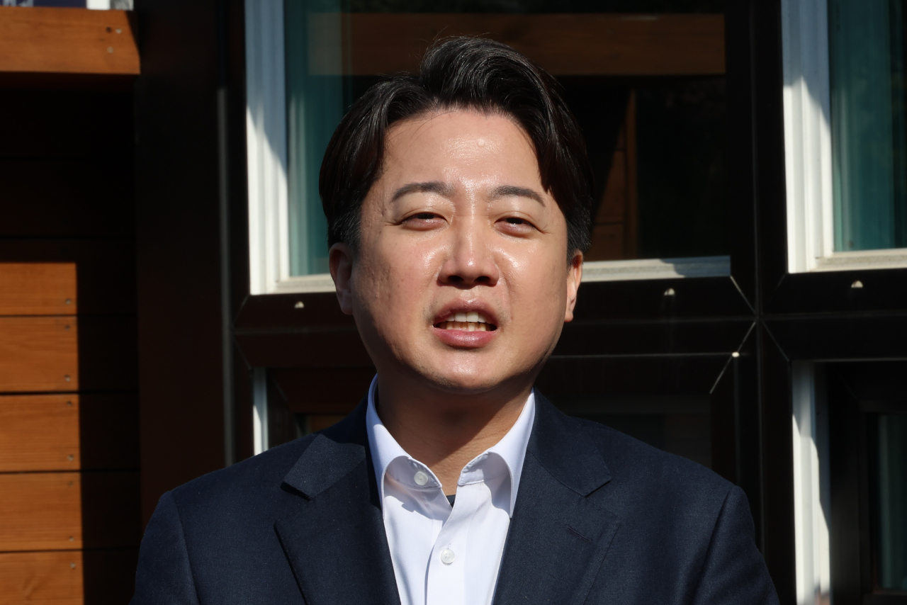 이준석 개혁신당 대표가 [연합]