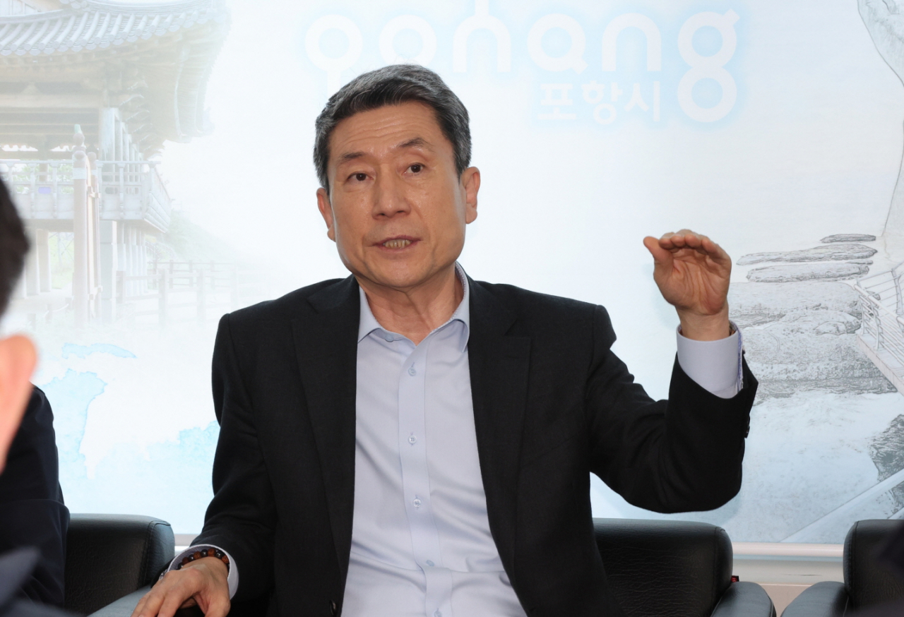 이강덕 포항시장.[포항시 제공]