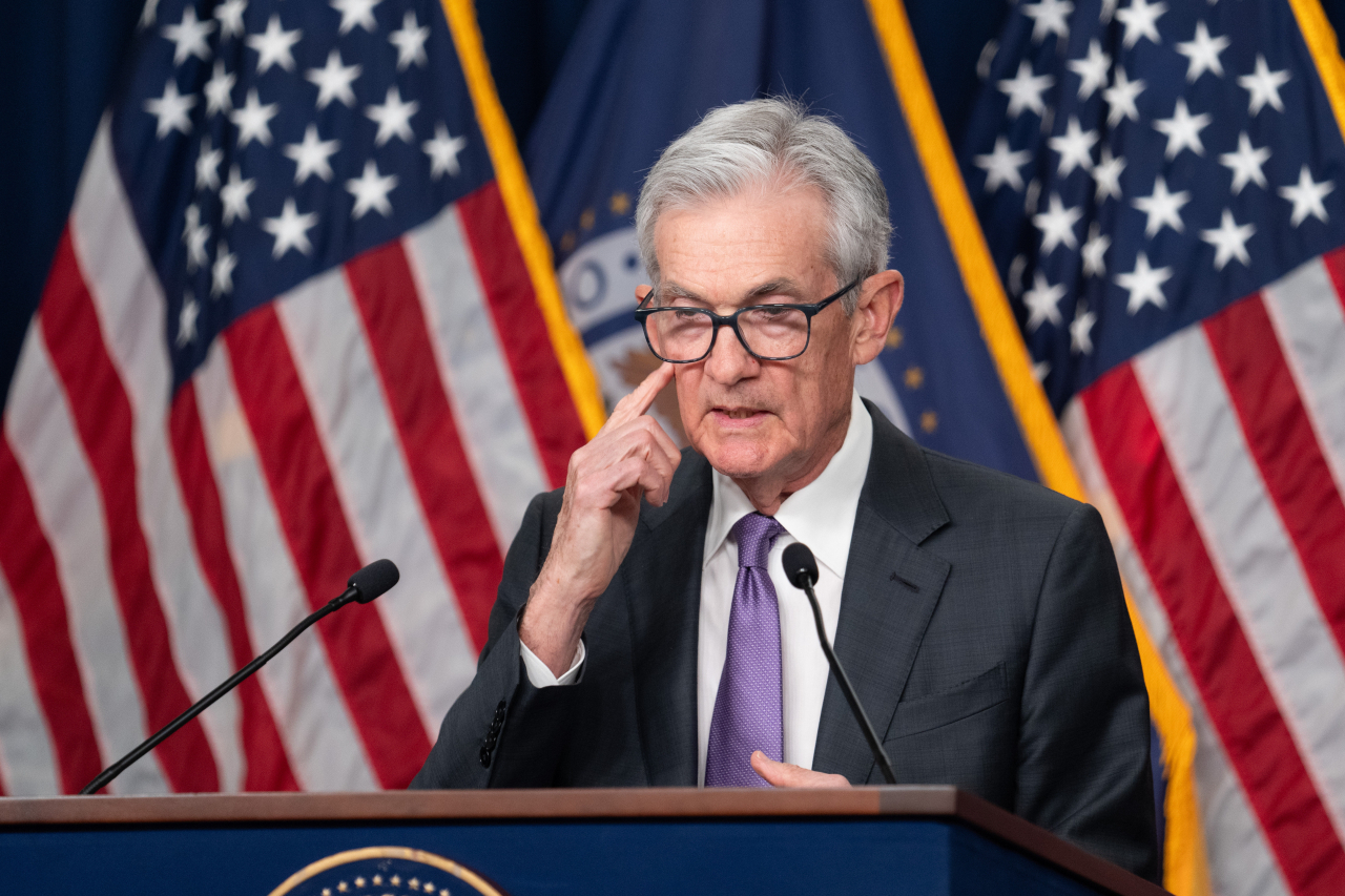 제롬 파월 미 연준 의장은 연방공개시장위원회(FOMC) 종료 이후 기자회견에서 “인플레이션이 연준 목표 수준인 2%로 둔화하겠지만 그 과정은 때때로 울퉁불퉁(bumpy)할 수 있다”고 말했다. [로이터]