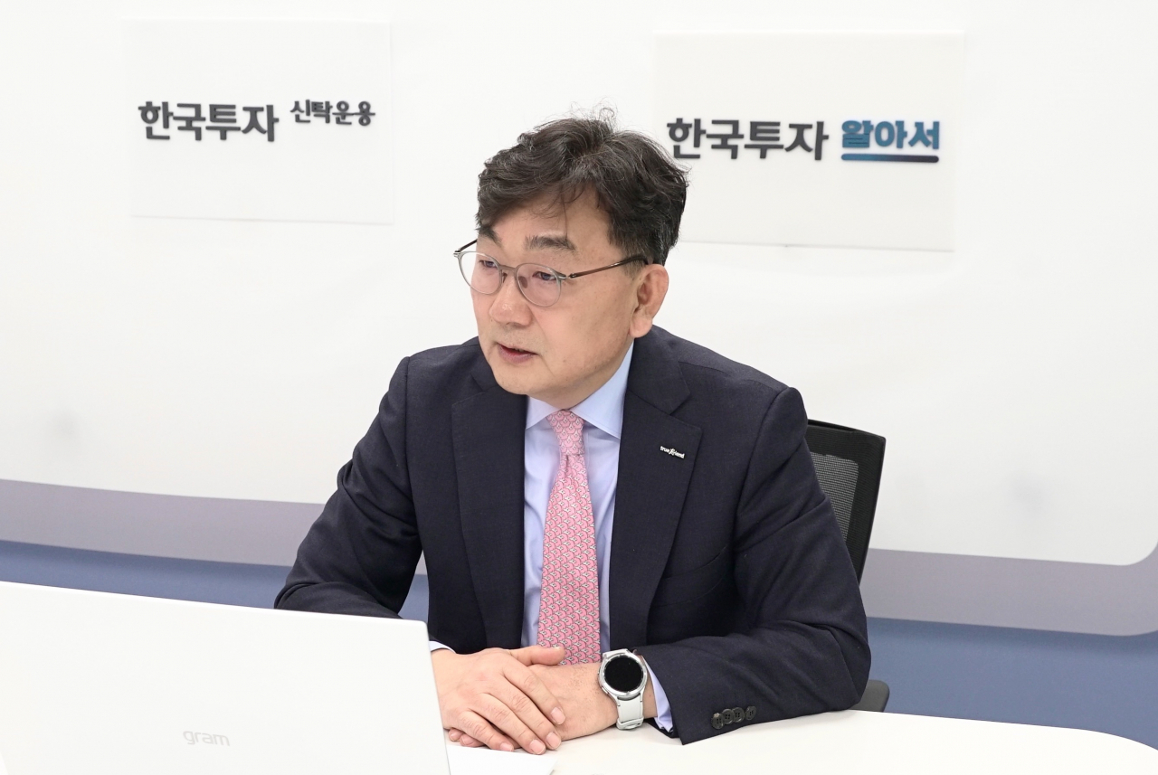 박희운 한국투자신탁운용 전무가 지난 14일 서울 여의도 한국투자신탁운용 본사에서 헤럴드경제와 인터뷰하고 있다.