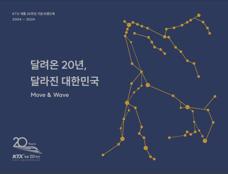 KTX브랜드북 이미지. [한국철도공사 제공]