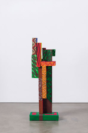 김윤신, 합이합일 분이분일, Acrylic on recycled wood, 2019 [국제갤러리]