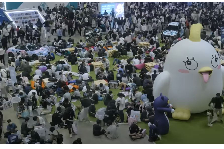 지난해 진행된 블루아카이브 1.5주년 페스티벌 현장. [유튜브 '블루아카이브' 캡처]