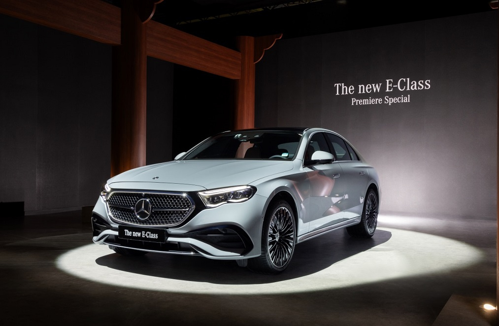 ‘E300 4MATIC AMG 라인 프리미어 스페셜’ 외관. [벤츠 코리아 제공]