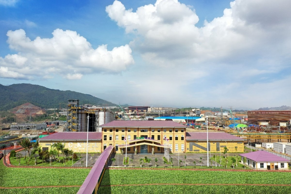 China's Green Eco Nickel's QMB nickel smelters at Morowali Industrial Park in Central Sulawesi, Indonesia (EcoPro)