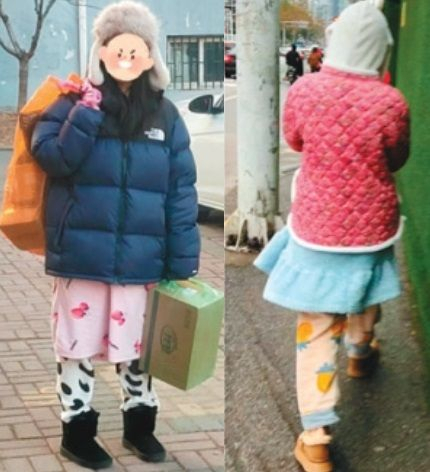 중국 소셜미디어 ‘샤오홍슈’에 올라온 젊은층의 출근복 사진. [샤오홍슈 캡쳐]