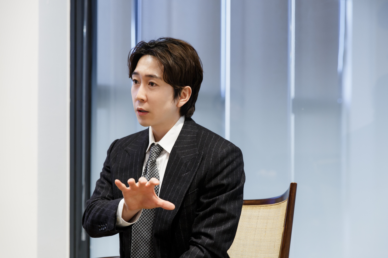 Yoon Hyun-sik, head of sales at Seoul Auction‘s global business team, speaks to The Korea Herald during an interview on March 15 in Seoul. (Seoul Auction)