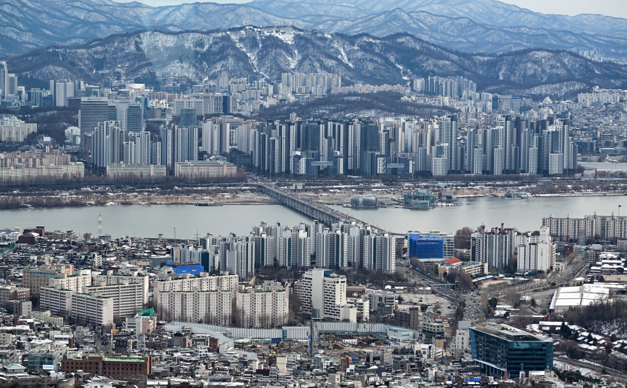 서울 용산구 및 서초구 아파트 단지 모습 [임세준 기자]