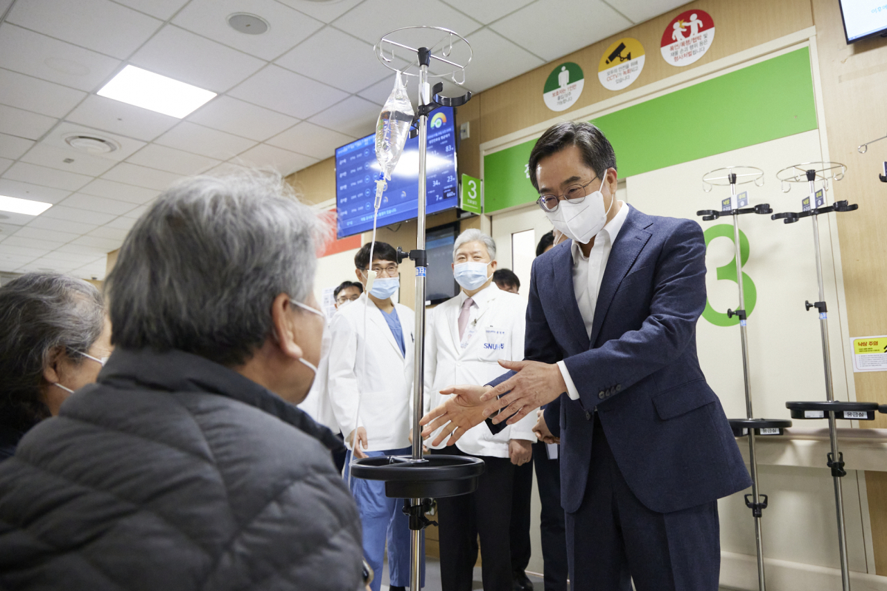 김동연 지사,분당서울대학교병원 현장방문.