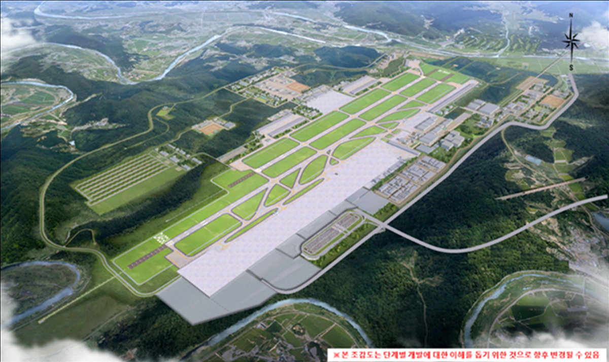대구·경북 신공항 조감도.[대구시 제공]