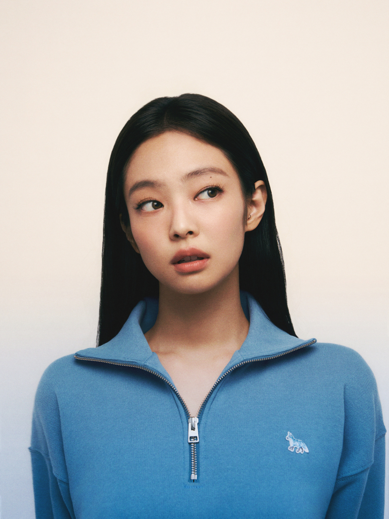 제니가 출연한 메종키츠네 화보. [삼성물산 패션 제공]