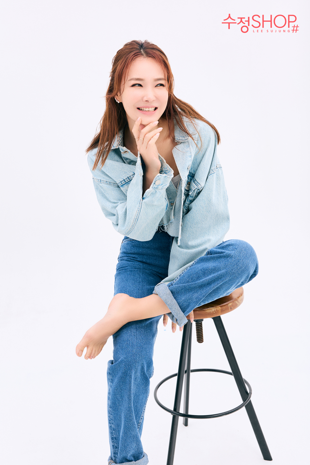 쇼호스트 이수정 씨 홍보 이미지. [KT알파 쇼핑 제공]