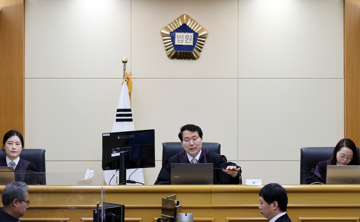 박병태 광주지법원장, 민사재판 변론기일 첫 개최[연합]