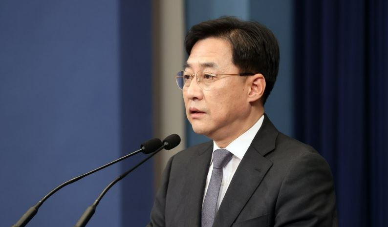 강민석 더불어민주당 선거대책위원회 공보본부 대변인. [연합]