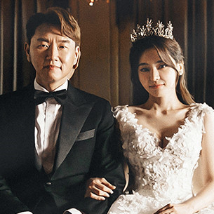 서유리 최병길PD 웨딩화보. 디모스트엔터테인먼트