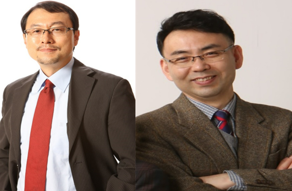 이번 연구를 수행한 전상용(왼쪽) 교수와 박성홍 교수.[KAIST 제공]