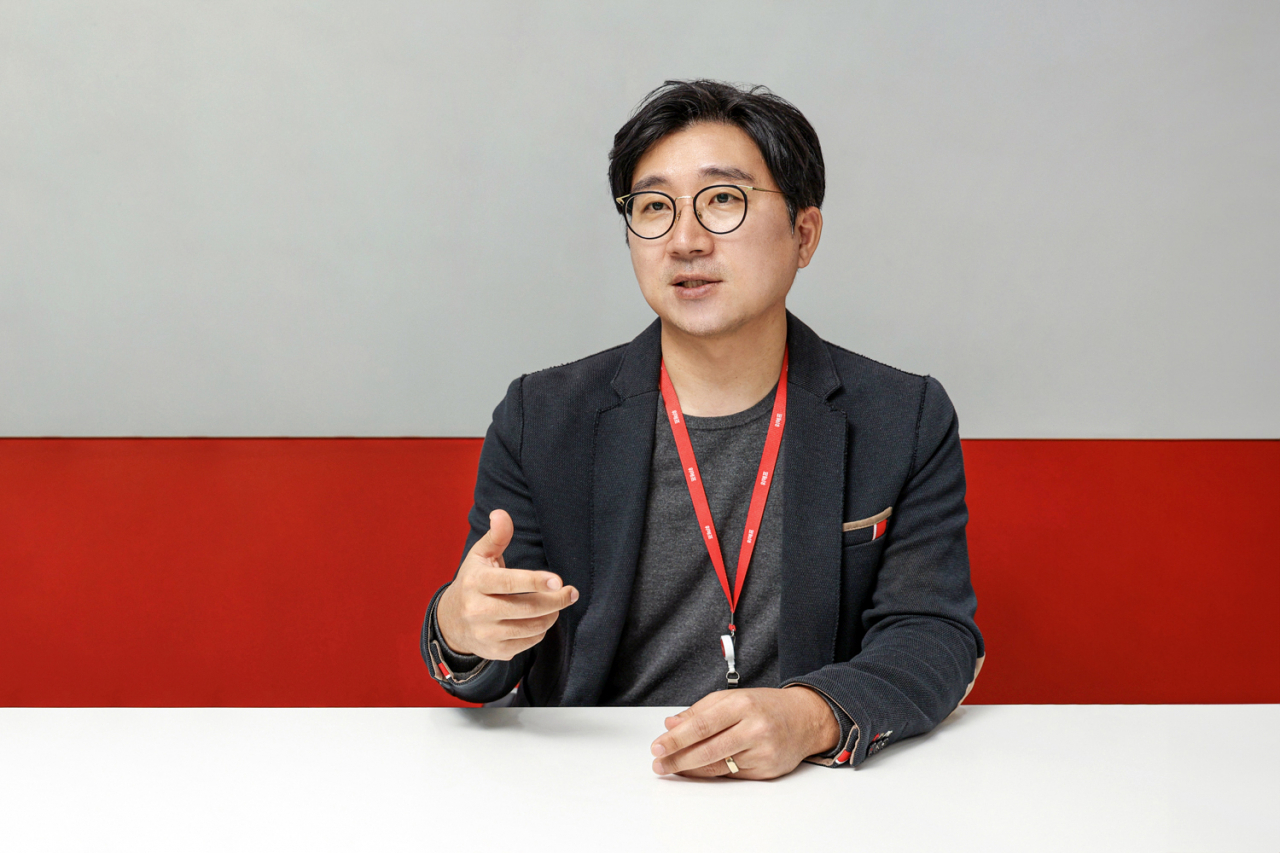 박진석 위메프 식품유아동실 실장이 1일 강남구 본사에서 헤럴드경제와 인터뷰하고 있다. [위메프 제공]