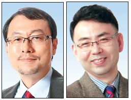 전상용(왼쪽) 교수와 박성홍 교수