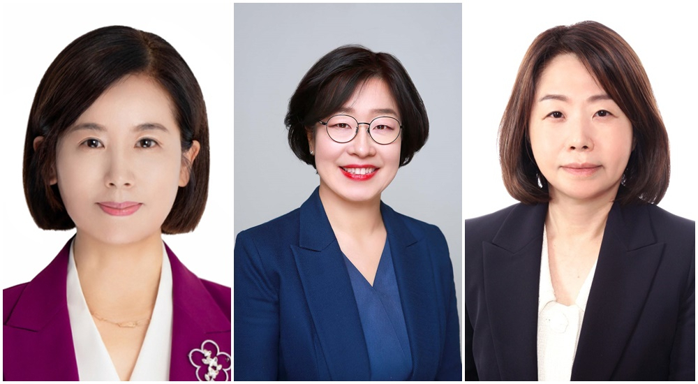 이유경(왼쪽부터) 포스코홀딩스 경영지원팀장, 김희 포스코홀딩스 탄소중립팀 탄소중립전략담당, 한미향 포스코홀딩스 커뮤니케이션팀 홍보담당. [포스코홀딩스 제공]