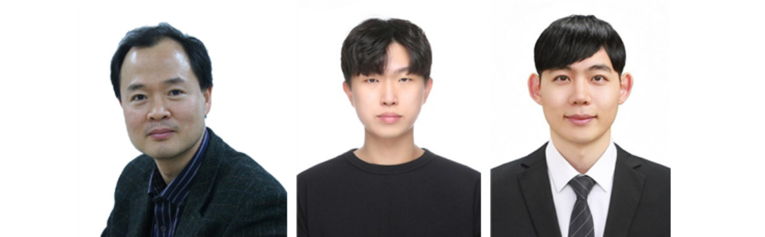 이번 연구를 수행한 연구진. 최양규(왼쪽부터) KAIST 교수, 윤성윤 KAIST 박사과정, 한준규 서강대학교 교수.[KAIST 제공]