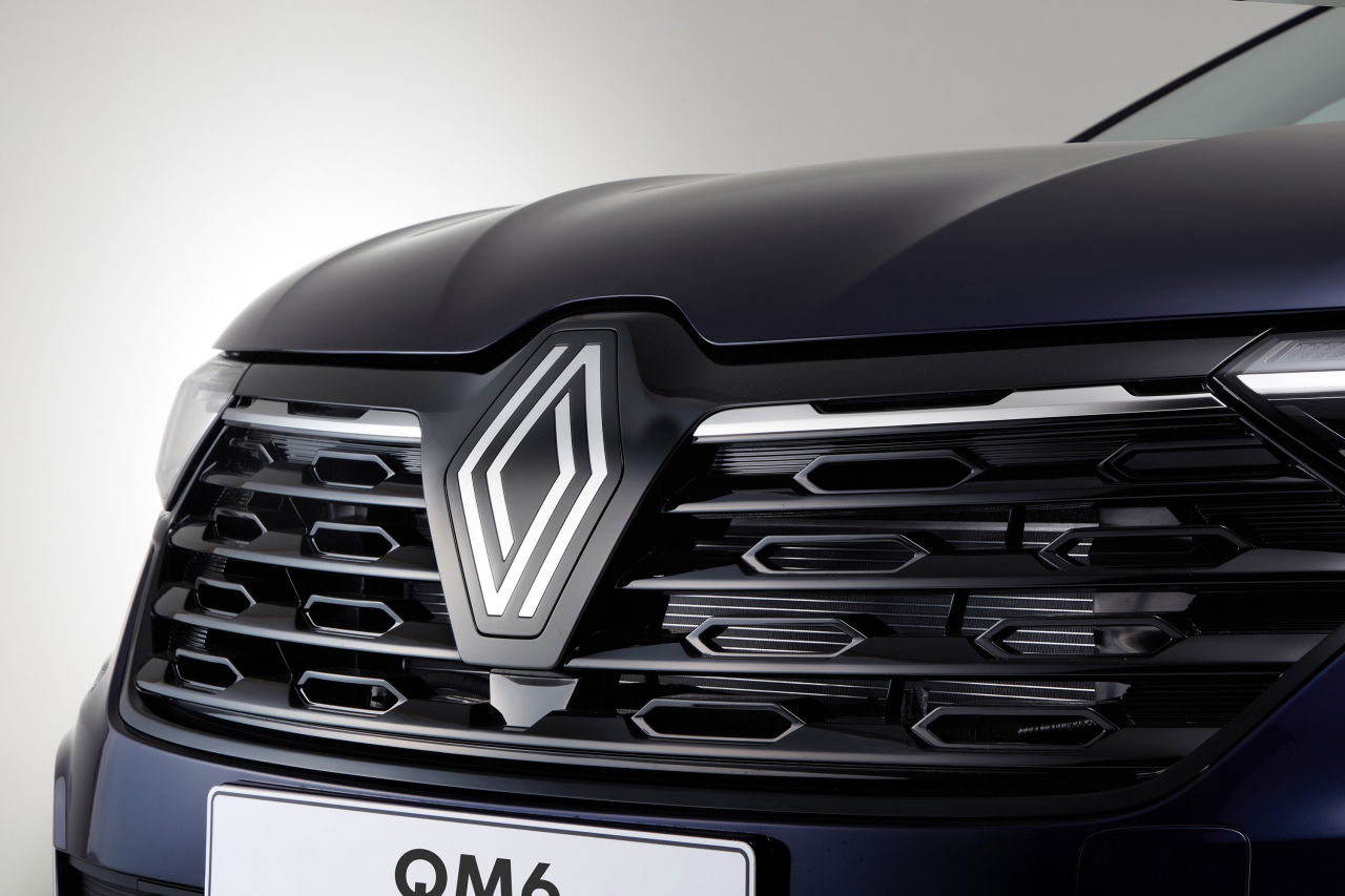 Renault Korea's rebranded QM6 vehicle with a "losange" emblem (Renalt Korea)