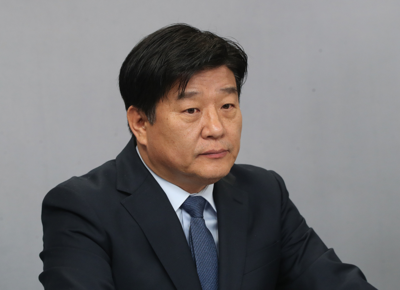 제22대 국회의원 선거 경기 안산갑에 출마한 양문석 더불어민주당 후보. [연합]