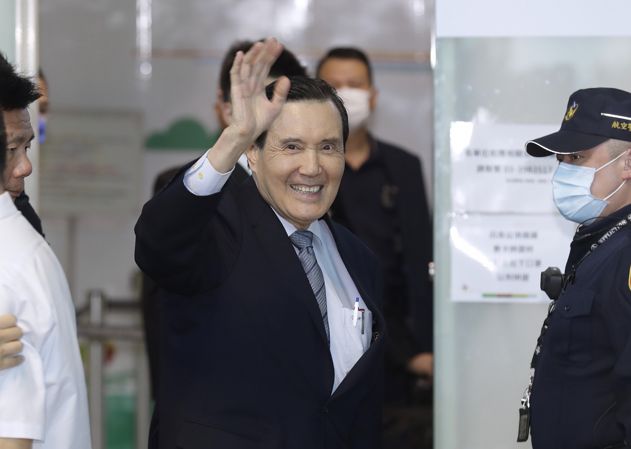 마잉주 전 대만 총통. [AP]