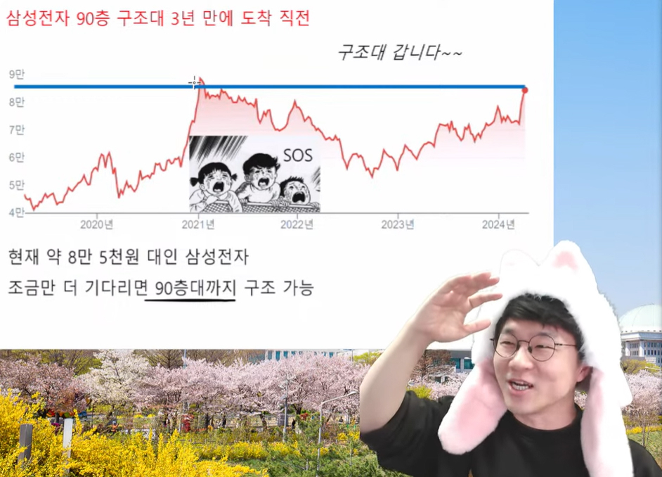 “90층 구조 헬기 도착 직전”이란 슈카형…‘또 신고가’ 삼성전자, 11.5만 예상까지 [투자360]