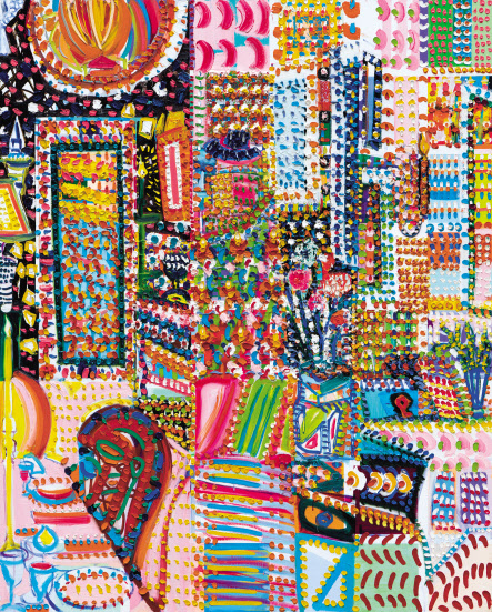 최인선, 추상적 풍경, Oil on Canvas, 162.3&times;131cm, 2015