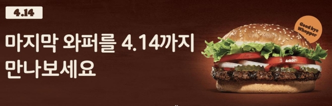 [버거킹 홈페이지 캡처]