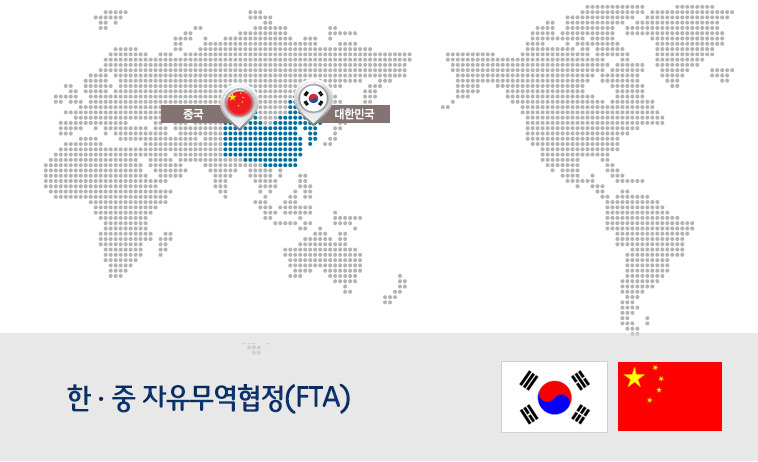 한중FTA 이미지. [FTA 정부 홈페이지 갈무리]