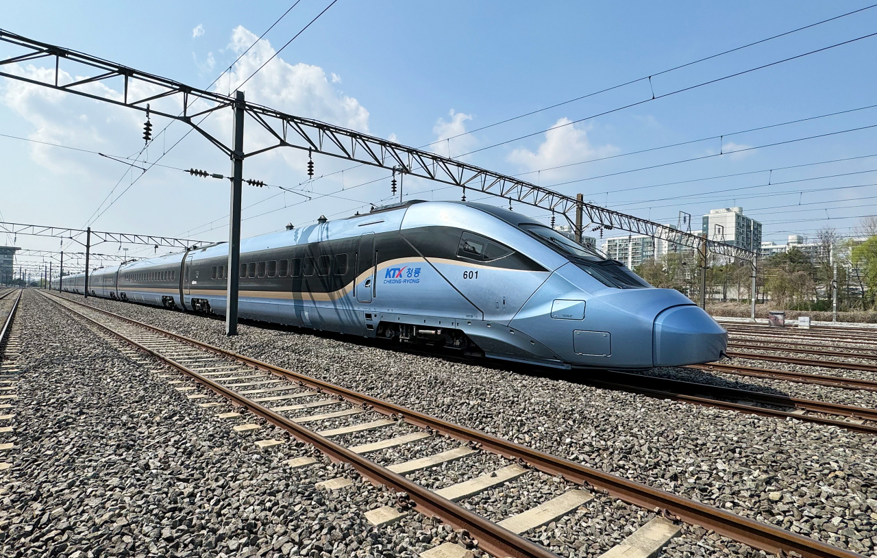 현대로템이 제작한 KTX-청룡 [현대로템 제공]