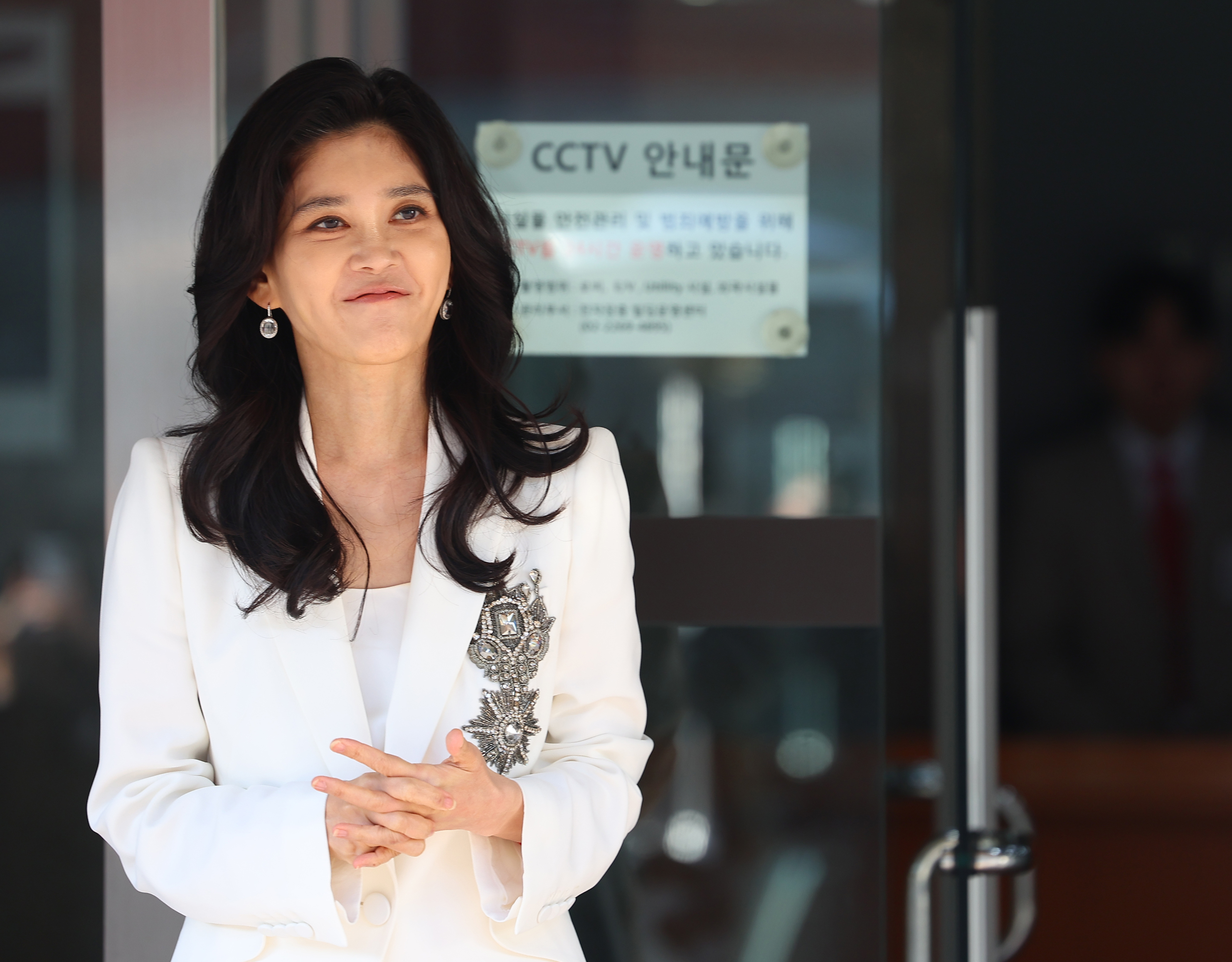 Hotel Shilla President and CEO Lee Boo-jin attends a Samsung Electronics shareholders meeting in Jangchung-dong, central Seoul, March 21. (Yonhap)
