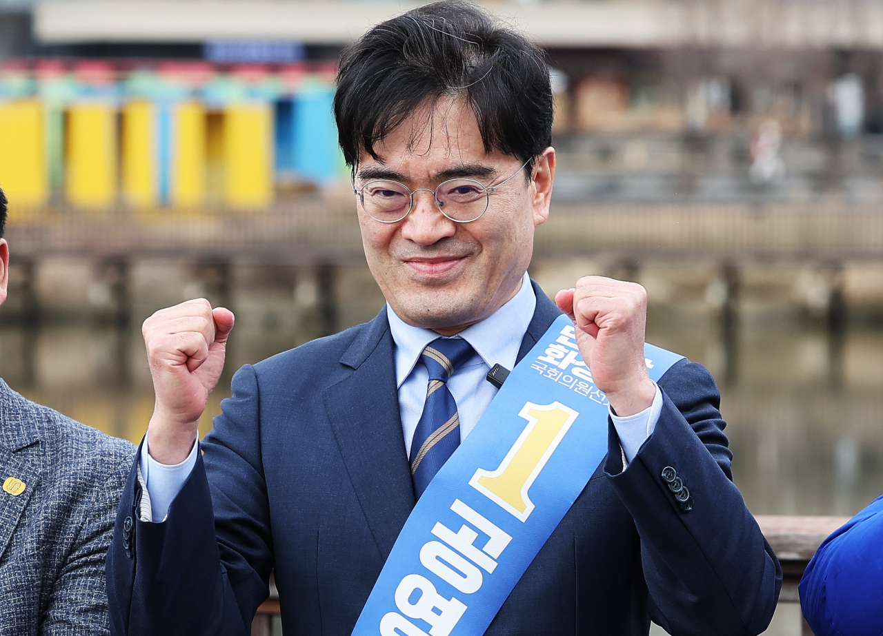 공영운(사진)더불어민주당 후보는 화성을에서 출마했지만, 이준석 개혁신당 대표에 밀려 낙선했다. 이상섭 기자