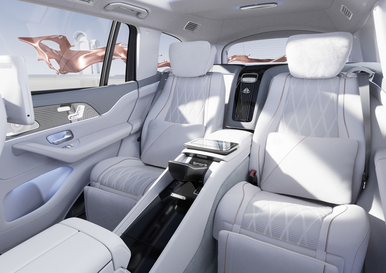 더 뉴 메르세데스-마이바흐 GLS 600 4MATIC 인테리어. [메르세데스-벤츠코리아 제공]