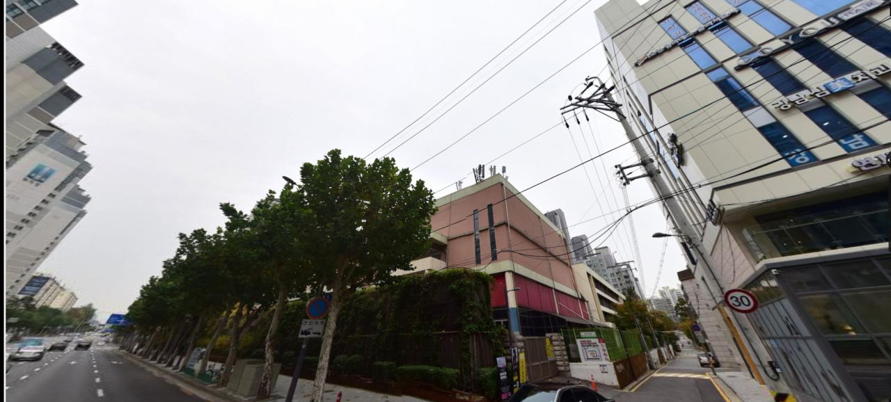 사진은 도곡로 지중화 전.[강남구 제공]