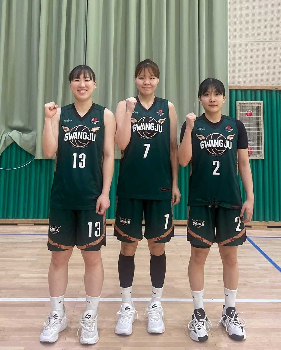 광주대 농구부 주전 3인방, 한·일 대학 선발대회 대표 발탁