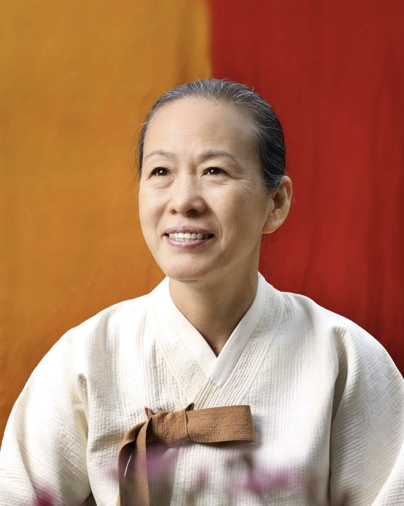 김해자 국가무형문화재 누비장 보유자. [문화재청]