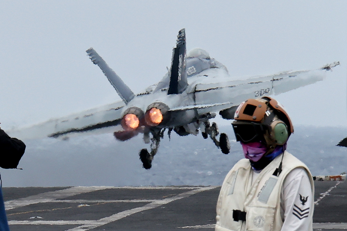 Us Aircraft Carrier Joins 3-way Naval Drill With Korea, Japan - The 