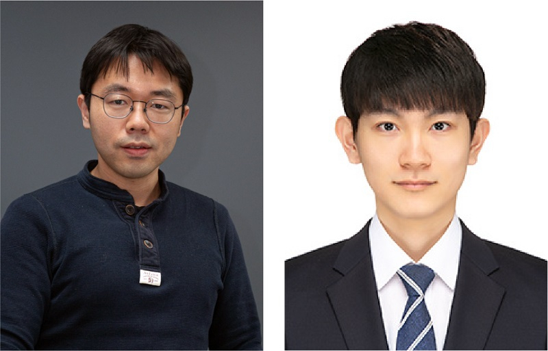 이번 연구를 수행한 장무석(왼쪽) 교수와 송국호 박사과정생.[KAIST 제공]